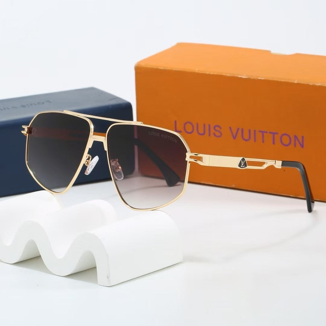 Louis vuitton Metal Vanguard Double Bridge Aviator Sunglasses Aviator