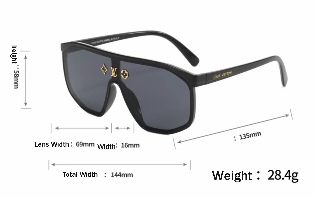 Louis vuitton Watermark Cool Sunglasses Butterfly