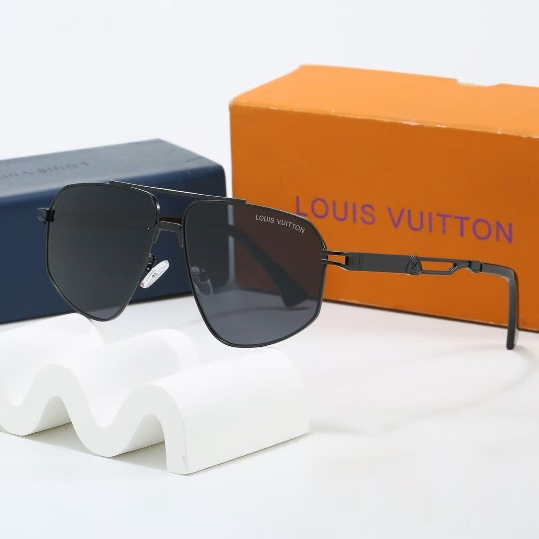 Louis vuitton Metal Vanguard Double Bridge Aviator Sunglasses Aviator